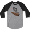 the darth king 3/4 Sleeve Shirt