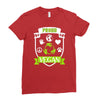 vegan pride! Ladies Fitted T-Shirt