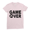 game over Ladies Fitted T-Shirt