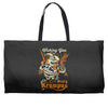 scary krampus Weekender Totes