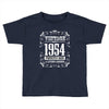 vintage made in 1954 perfectly aged a living legend Toddler T-shirt