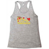 pizza is my valentine 2 Racerback Tank
