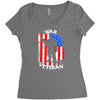 war veteran Women's Triblend Scoop T-shirt