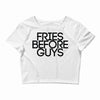 fries before guys Crop Top