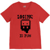 losing is fun! V-Neck Tee