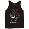 pregnant rex white and red color Tank Top