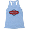 independence day 4 of july Racerback Tank