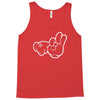 rude hands, ideal gift or birthday present. Tank Top