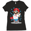 respect line Ladies Fitted T-Shirt