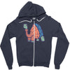 turtle turtleneck Zipper Hoodie