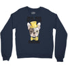 snoring gentleman Crewneck Sweatshirt
