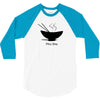 Pho Sho gif riceback 3/4 Sleeve Shirt