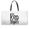 lord of the drinks Weekender Totes