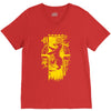 badger crest V-Neck Tee
