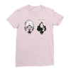 ice and fire Ladies Fitted T-Shirt