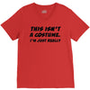 tee top joke costume rude slogan V-Neck Tee