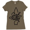 surf rider Ladies Fitted T-Shirt