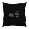 darth vader i find your lack of heavy metal disturbing Throw Pillow