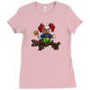 halloween clown Ladies Fitted T-Shirt