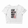 eeny meeny miny moe Crop Top