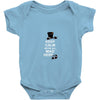 keep calm, we're all mad here Baby Onesie