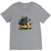 moving castle grayskull V-Neck Tee