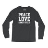 peace. love. sandy feet. Long Sleeve Shirts
