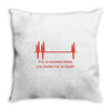 for a moment there you bored me to death Throw Pillow
