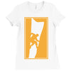 rock climbing wall climb indoor outdoor 2 Ladies Fitted T-Shirt