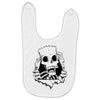 bart skull Baby Bibs