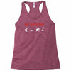 eat, sleep &amp; train triathlon sports, gym, athletic Racerback Tank