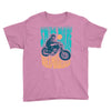 smile more, ride a motorcycle Youth Tee