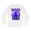 ninja dad Long Sleeve Shirts