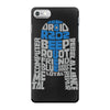 r2d2 typography iPhone 7 Case