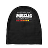 musculs installing Baby Beanies