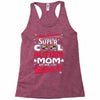 super cool autism mom Racerback Tank