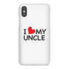 I Love My Uncle iPhoneX