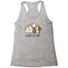 crazy cat lady Racerback Tank