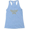 henna hylian symbol Racerback Tank