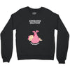 Estimated Delivery September Baby Girl Crewneck Sweatshirt