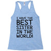 sister joke Racerback Tank