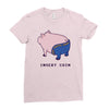 insert coin Ladies Fitted T-Shirt