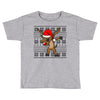 christmas reindeer dabbing Toddler T-shirt
