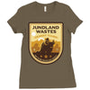 desert tours Ladies Fitted T-Shirt