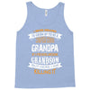 Super Cool Grandpa Of A Freaking Awesome Grandson Tank Top