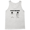 i've got your back t shirt tee funny novelty tee pun stick figure joke Tank Top