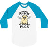 angel pug [converted] 3/4 Sleeve Shirt