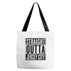 straight outta jersey city Tote Bags