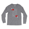king of hearts playing card Long Sleeve Shirts