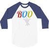 boo halloween 3/4 Sleeve Shirt